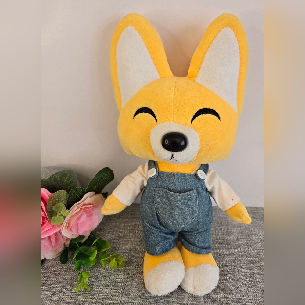 Original Fox Eddy Soft Plush Toy From Korean Cartoon 'Pororo Little Penguin' 13"
